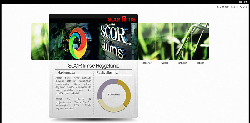 SCOR films website